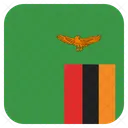 Sambia Flagge Symbol