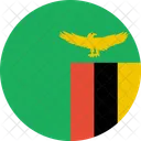 Sambia Flagge Welt Symbol