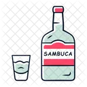 Sambuca Bottle Shot Icône