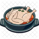 Samgyetang Soup Korean Soup Icon