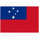 Flag Country Samoa Icon