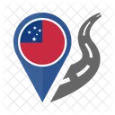 Samoa Flag Icon