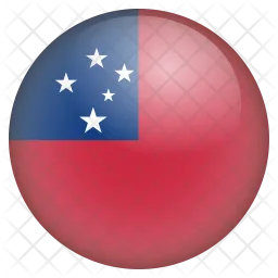 Samoa Flag Icono