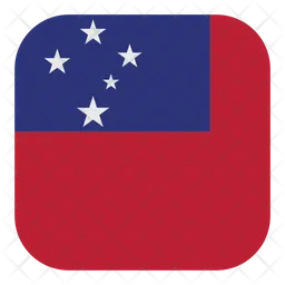 Samoa Flag Icono