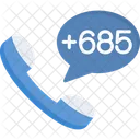 Samoa Dial Code  Icon