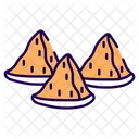 Samosa Lanche Culinaria Ícone