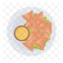 Samosa Fast Food Fried Icon