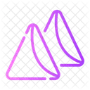 Samosa Indian Nutrition Icon