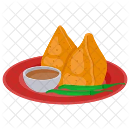 Samosa  Icon