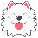 Samoyed Rottweiler Dog Icon