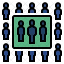 Sample Statistical Analysis People Icon