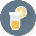 Sample Tube Lemon Icon