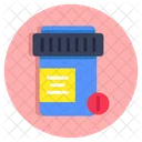 Sample Bottle Lab Apparatus Lab Test Icon