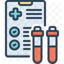 Sampling Laboratory Test Tube Icon