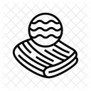 Samtstoff Samtmaterial Samtstoff Symbol