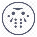 Samurai Happy Face Icon