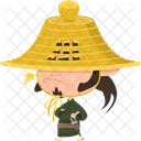 Samurai ronin  Icono
