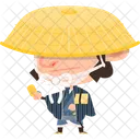 Samurai ronin  Icono