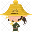Samurai ronin  Icono