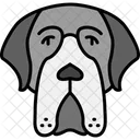 San Bernardo Perro Animal Icon