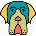 San Bernardo Perro Animal Icon