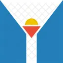 San Martin Bandera Icono