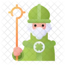 San Patricio Sacerdote El Cristianismo Icono