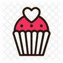 Torta Di San Valentino Cupcake Torta Di Tazza Icon