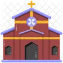교회 성소 건물 기독교 건물 아이콘