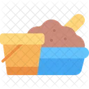 Sand Box Litter Box Icon