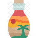 Sand Art Bottle  Icon