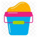 And Bucket Summer Icon
