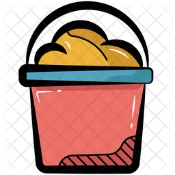 Sand Bucket  Icon