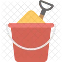 Bucket And Spade Icon
