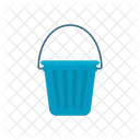 Sand Bucket Children Plastic Icon