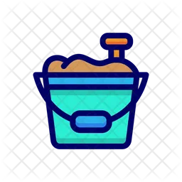 Sand bucket  Icon