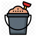 Sand bucket  Icon