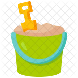 Sand Bucket  Icon