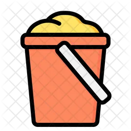 Sand Bucket  Icon