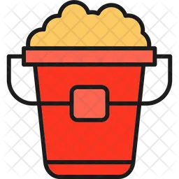 Sand Bucket  Icon