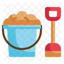 Sand Bucket  Icon