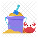 Sand Bucket  Icon