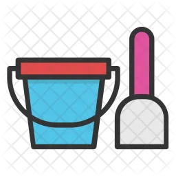 Sand Bucket  Icon