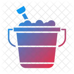 Sand Bucket  Icon