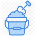 Sand Bucket And Shovel Icon