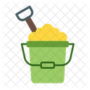 Sand Bucket Bucket Sand Icon