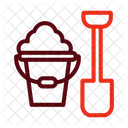 Sand Bucket Bucket Sand Icon