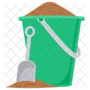 Sand bucket  Icon