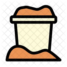 Sand bucket  Icon