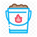 Bucket Equipment Fire Icon